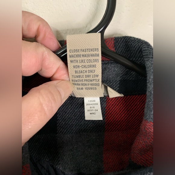 Duluth Trading Lined Flannel Shacket - Picture 3 of 9
